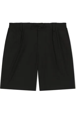 Dolce & Gabbana Logo-tag poplin shorts