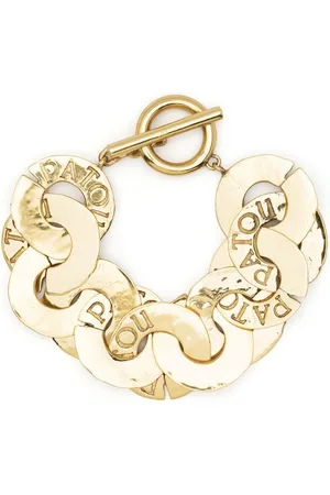 Patou Logo-engraved coin bracelet