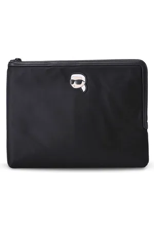 Karl Lagerfeld Ikonik Laptop Sleeve - 16 - Black