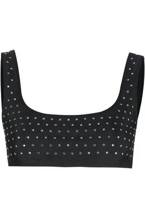 The Andamane Crystal-embellished sports bra