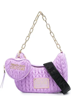 Versace Shoulder Flap Bag in Quilted Nappa Leather With Chain Details –  Essex Fashion House
