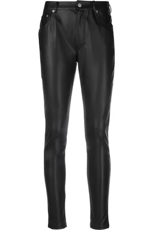 PRIMARK BLACK FAUX LEATHER LOOK PVC TROUSERS SHORTS SIZE 4 6 8 10 12 14 16  18 20  eBay
