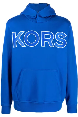 Michael Kors Logo-embossed cotton hoodie