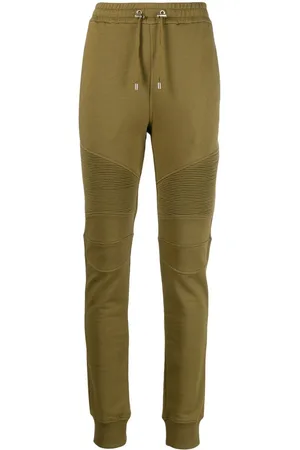Balmain Men's Reflect Logo Cargo Track Pants, Size Medium AH0OB071BC26-EEQ  NOIR/GRIS - Apparel - Jomashop