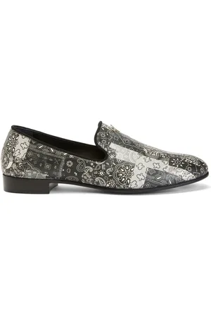 Giuseppe Zanotti Gipsy Lewis bandana-print loafers