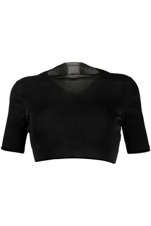 The Row Cropped short-sleeve top
