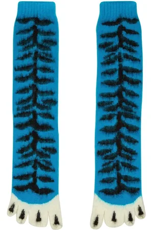 DOUBLET Graphic toe-slip socks