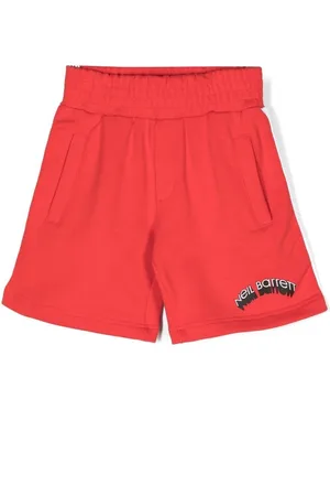 Neil Barrett Logo-print track shorts