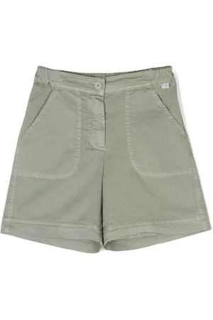 Il gufo Two-pocket cotton shorts