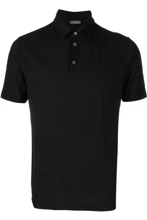 ZANONE Short-sleeve cotton polo shirt