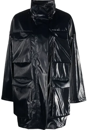 Fabiana Filippi Flap-pocket hooded coat