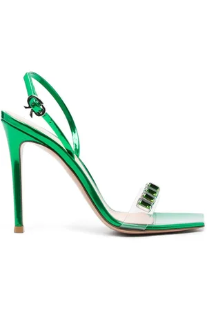 Gianvito Rossi Ribbon Candy 105mm sandals