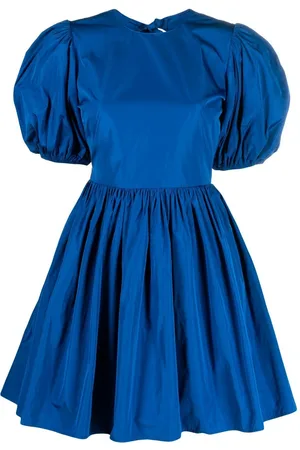 RED Valentino Bow-detail taffeta mini dress