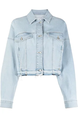 Fabiana Filippi Frayed-hem denim jacket