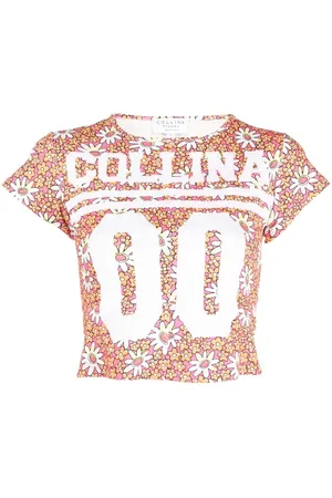 Collina Strada Logo-print short-sleeve T-shirt