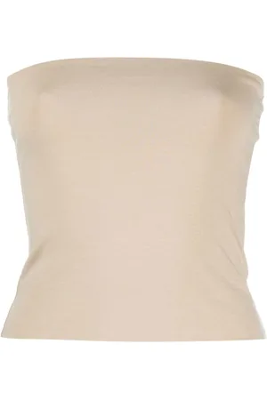 Brunello Cucinelli Strapless bandeau top