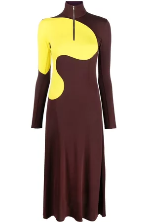 Tory Burch Women Casual Dresses - Colourblock jersey dress