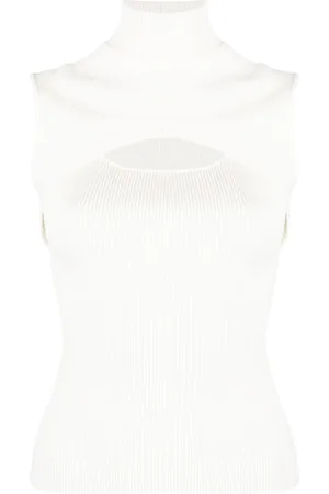 Simkhai Easton cut-ut ribbed top