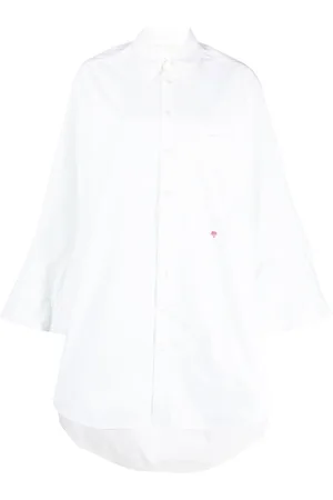 Palm Angels Flared-sleeve shirt dress