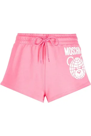 Moschino Monogram-Jacquard Tailored Shorts