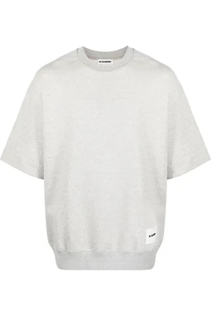 Jil Sander Short-sleeve cotton sweatshirt