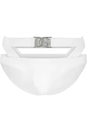 Dolce & Gabbana Logo-tag swim briefs