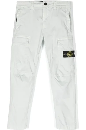 Stone Island Compass-motif cargo trousers