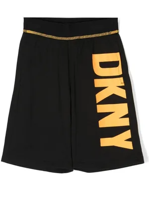DKNY Logo-print track shorts