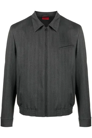 HUGO BOSS Zip-up bomber jacket