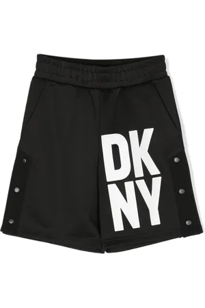 DKNY Logo-print track shorts