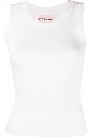 Styland Organic cotton-blend vest top