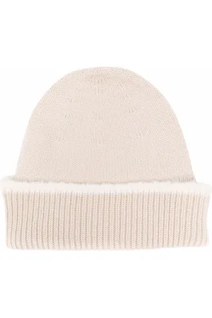 Barrie Cashmere ribbed beanie