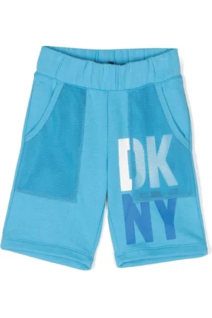 DKNY Logo-print track shorts
