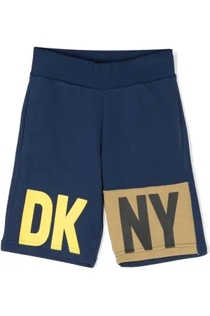 DKNY Logo-print track shorts