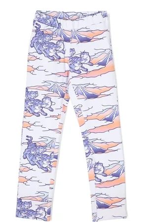 Kenzo All-over graphic-print leggings