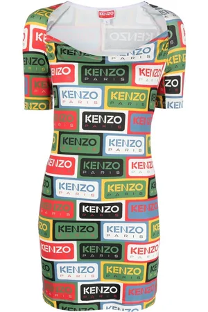 Kenzo Logo-print minidress