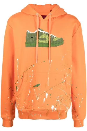 MOSTLY HEARD RARELY SEEN Green Louis long-sleeve hoodie