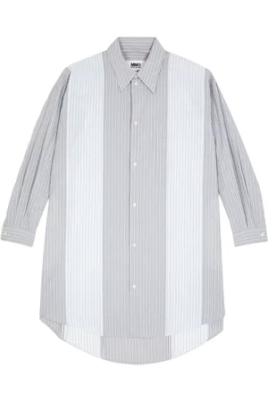 Maison Margiela Striped shirt dress