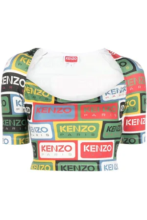 Kenzo Logo-print crop top