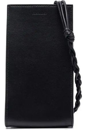 Jil Sander Leather logo-detail neck bag