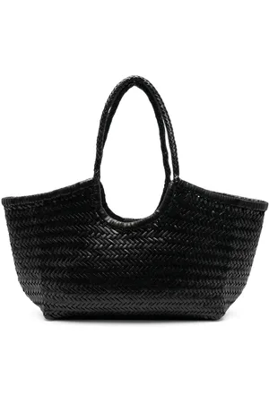 Dragon Diffusion Nantucket interwoven leather tote bag