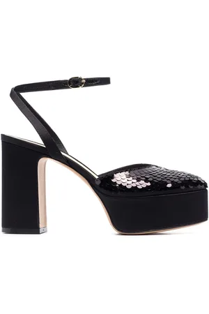 ROBERTO FESTA Sequinned high-heel pumps