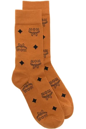 MCM Monogram knit socks