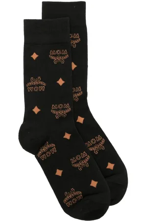MCM Monogram-print knit socks
