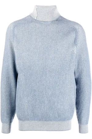 Sease Roll neck ribbed cashmere jumper