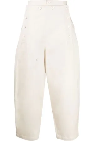 Buy White Trousers & Pants for Men by Tistabene Online | Ajio.com