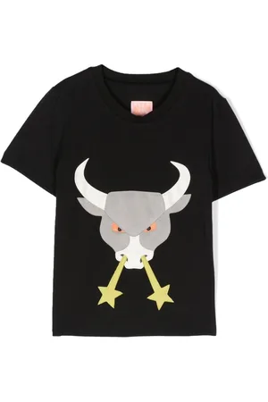 Wauw Capow by Bangbang Graphic-appliqu?? organic-cotton T-shirt