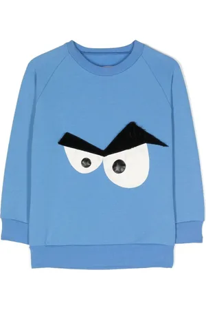 Wauw Capow by Bangbang Cool Cooper graphic-appliqu?? sweatshirt