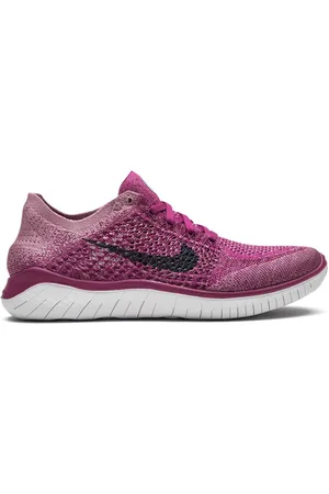 Nike Free RN Flyknit 2018 "Raspberry Red/White/Teal Tint" sneakers
