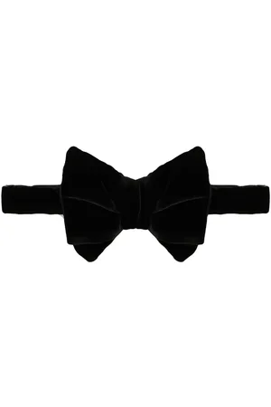 Tom Ford Velvet plain bow tie